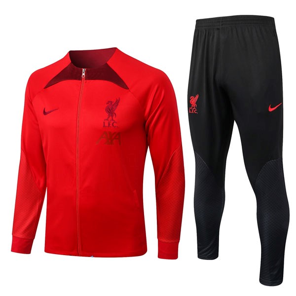 Chandal Liverpool 2023 Rojo Negro